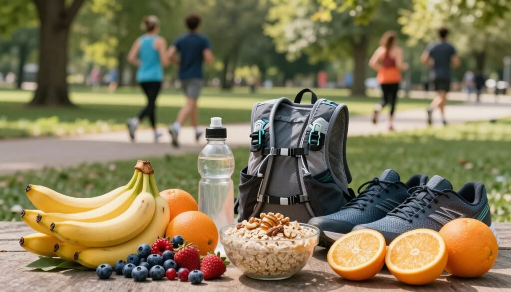 alimentação para corredores