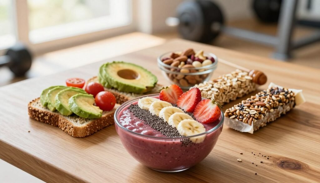 alimentos ideais pré-treino