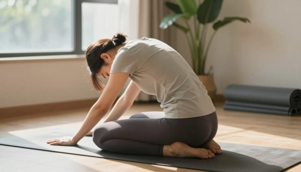 alongamento para lombar inflamada (plano de treino)