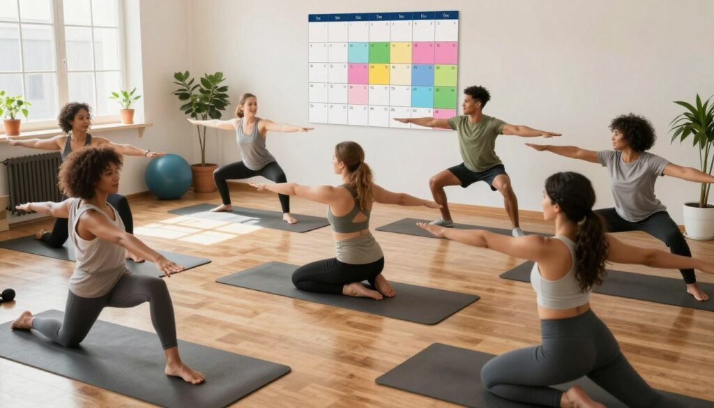 rotina de treinos semanais