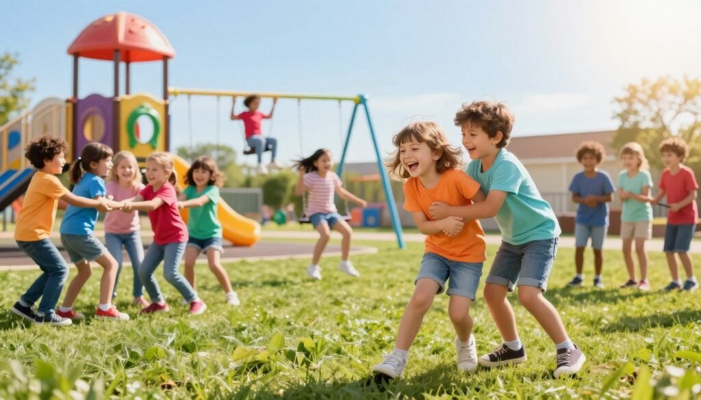 Brincadeiras recreacionais para crianças