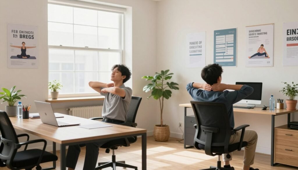Exercícios para quem trabalha sentado