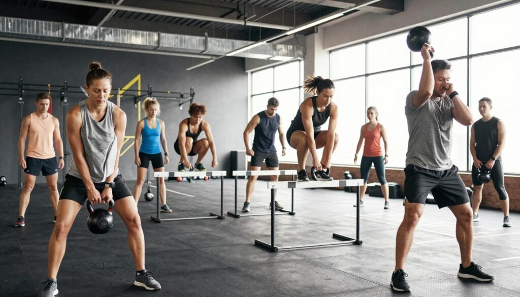 Hyrox e treinos competitivos alternativos – o que são e por que estão bombando.