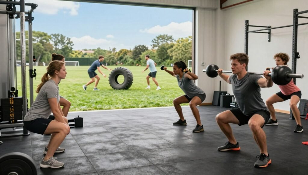 diferenças treino híbrido e funcional